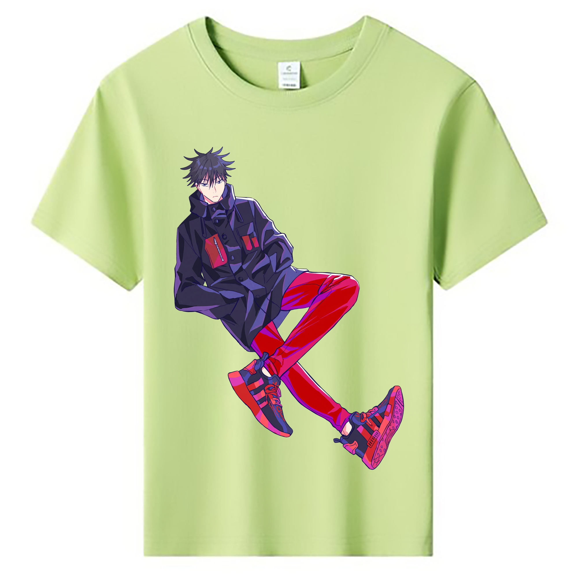 （画像用） 呪術廻戦 Jujutsu Kaisen 綿100％キッズTシャツ（フロントプリント）